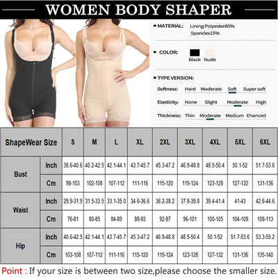 Full Body Shapewear Bodysuit